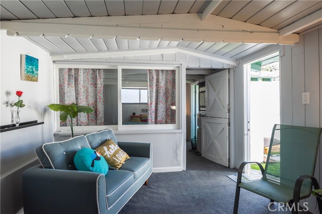 Bonus Living Area (non-permitted) with door to bedroom (3)