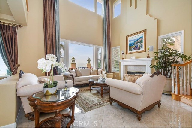 Living Room with Fireplace