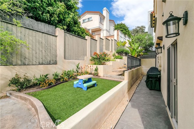 backyard play area
