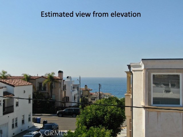 Estimated view from 3rd story