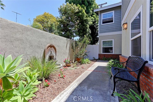 Entry Courtyard with Fountain