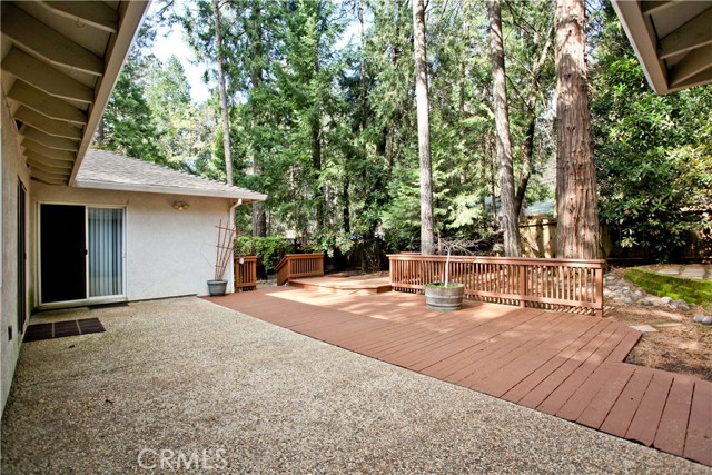 Great patio area