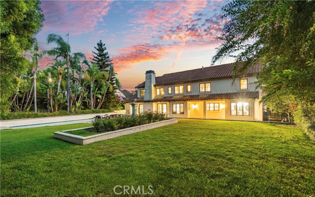 Incredible backyard with expansive grass area