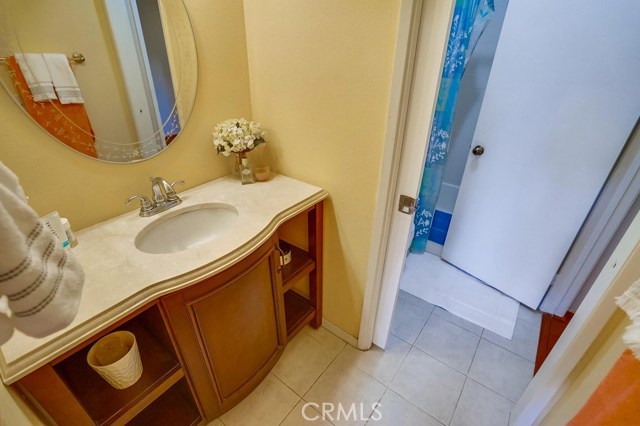 Master bath vanity