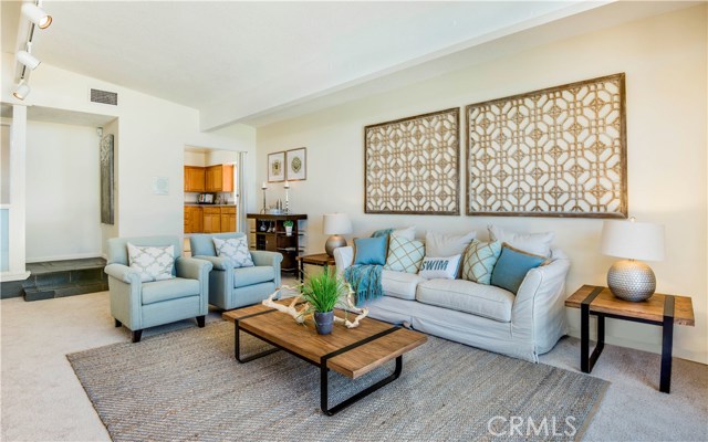 Family room off the kitchen
