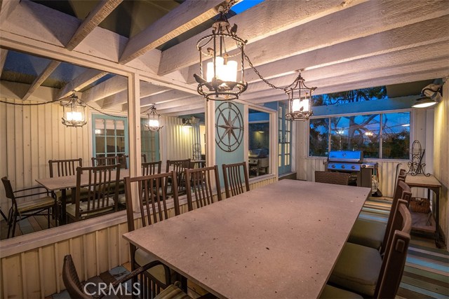 Outdoor patio on main level