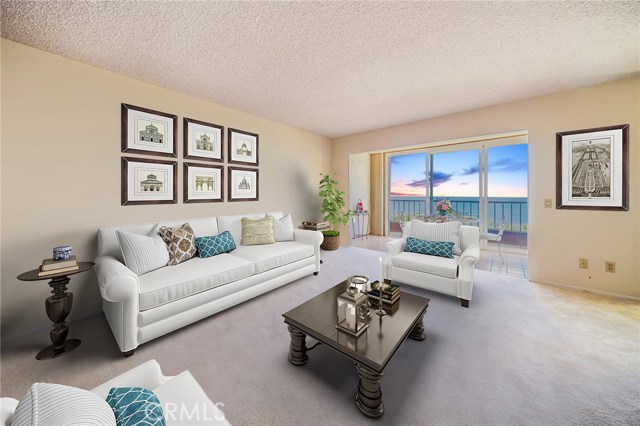 Stunning views welcome you home from your living room.