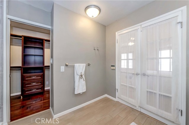 Step into your Master Closet from the bathroom - prepare for work or that night out in privacy