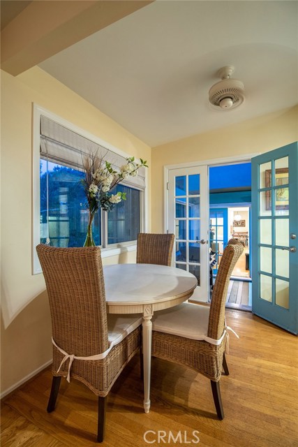 Dining area - back 1 bedroom unit