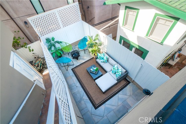 Private Patio for those tranquil evenings in Hermosa Beach