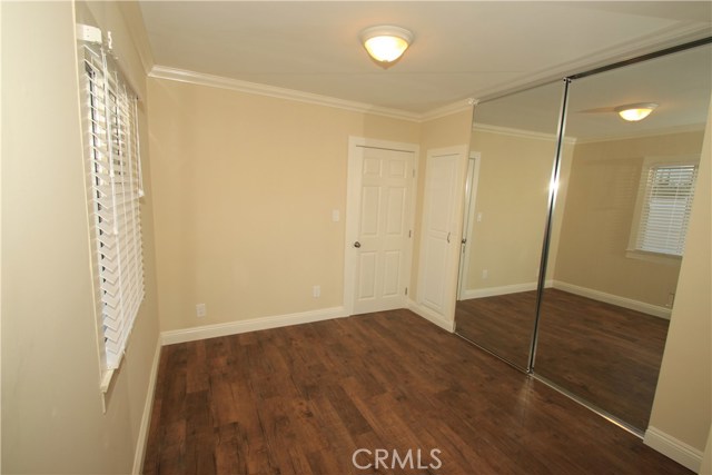 Another view of bedroom #2.  This room also has a large closet!