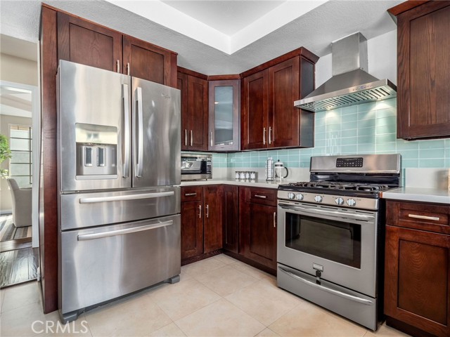 Stainless steel appliances