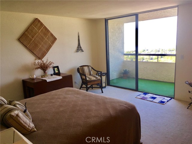 Balcony off the master has beautiful views