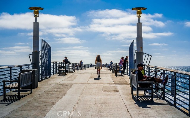 Hermosa Pier.  Take a stroll, see dolphins & whales, watch surfers and fish.