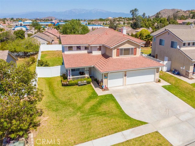 Drone photo of the house