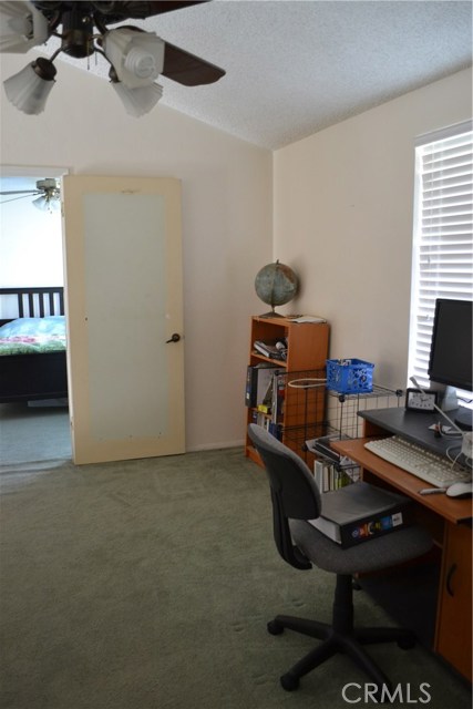 Loft area, with view of master bed entry.