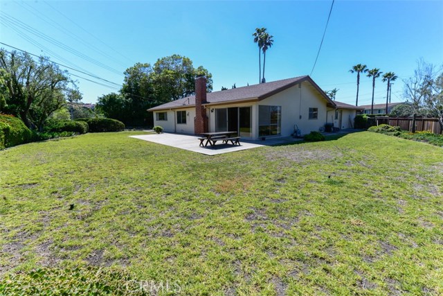 Spacious wraparound backyard with so many possibilities