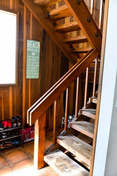 Entry Stairs to Second Level of Back House