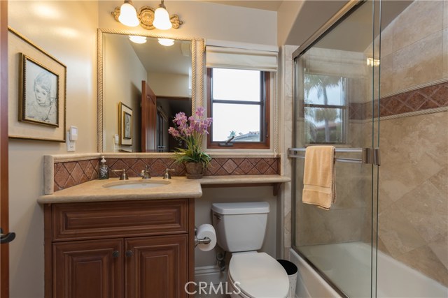 Attached full bath is beautiful!