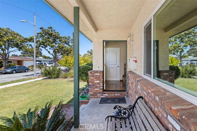 Inviting front porch and enough room for bench/tables to enjoy your lovely neighborhood