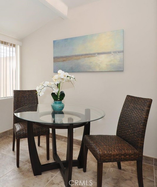 Cozy Kitchen Dining Area can also be a great spot for a Desk and Kid's Homework Area