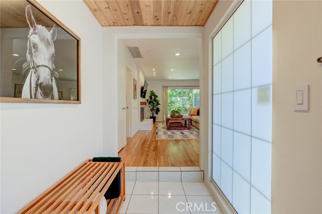 Step inside to the bright entry foyer