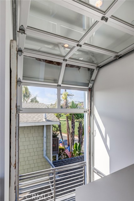 Roll up door creates great cross flow breezes