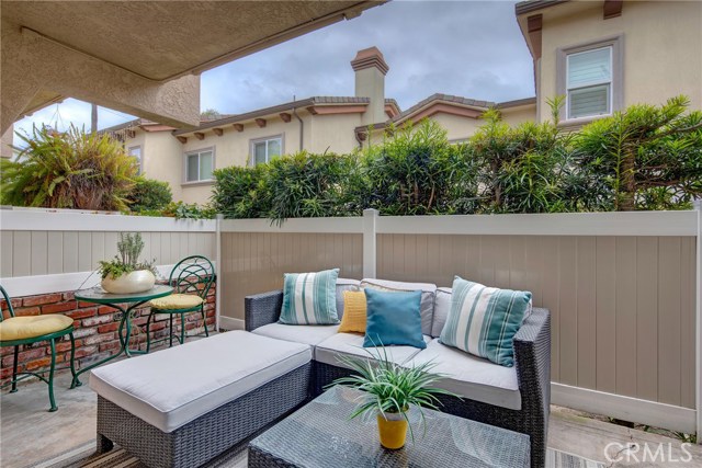 Large private patio adjacent to living room for outdoor time, BBQ, entertaining, or play! Large private patio adjacent to living room for outdoor time, BBQ, entertaining, or play!