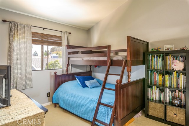 3rd bedroom with vaulted ceilings