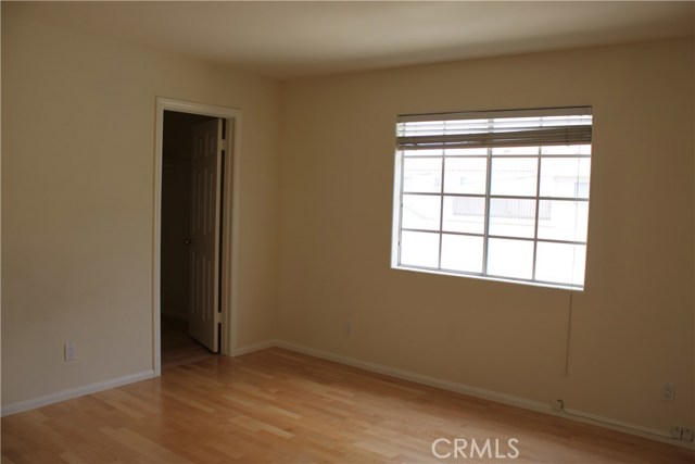 Second bedroom with walk-in closet