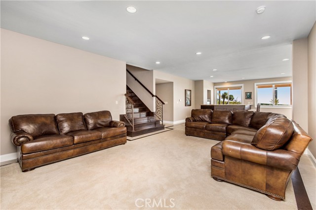 Lower level family/entertainment room