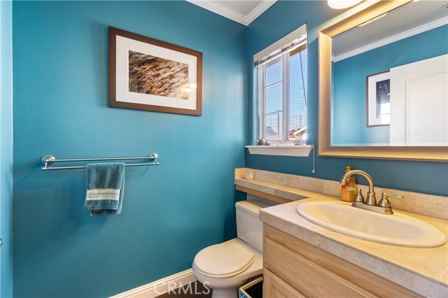 Upstairs Powder Room