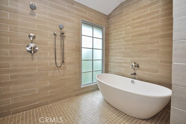 Tub & Shower in Master Bathroom