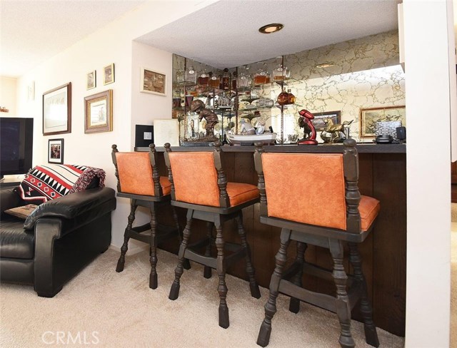 Wet Bar in Family Room