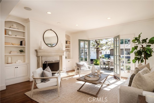 Sun-filled living room