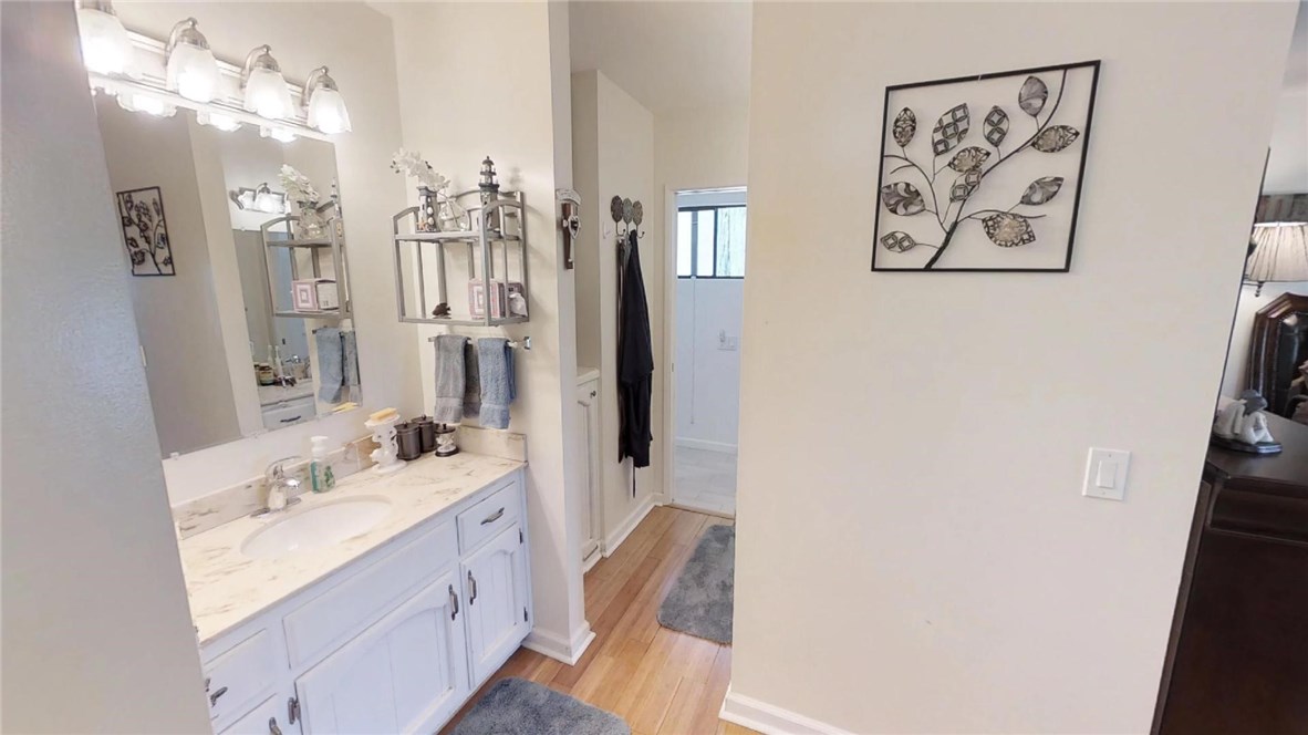 Separate Vanities in Master Bath