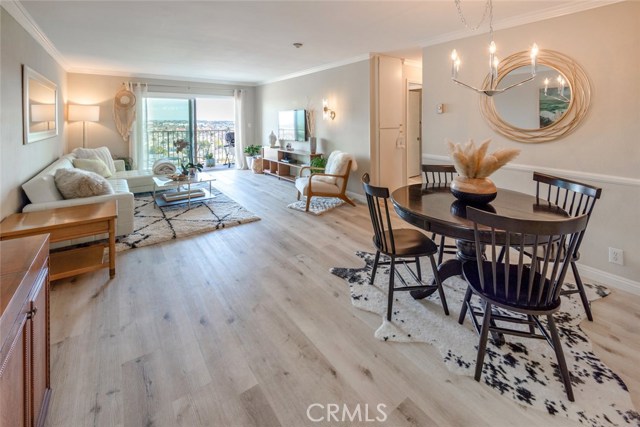 Light. bright and spacious with gorgeous wood floors.