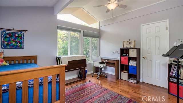 Upstairs bedroom.  Currently used mostly for hobbies.