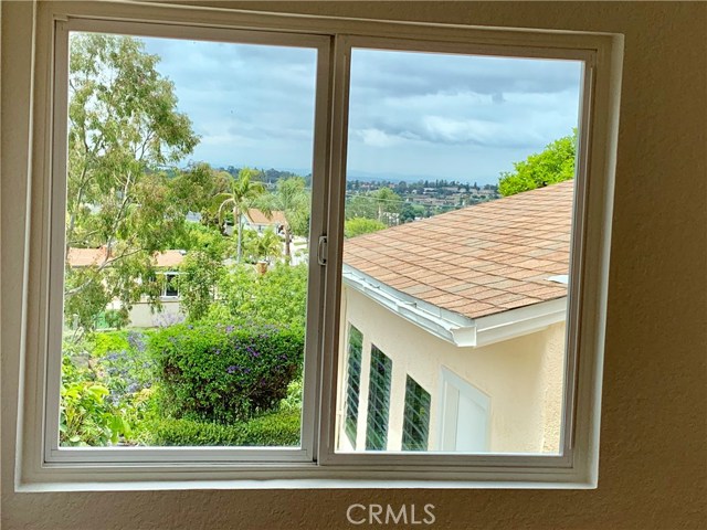 View from bedroom 1 window
