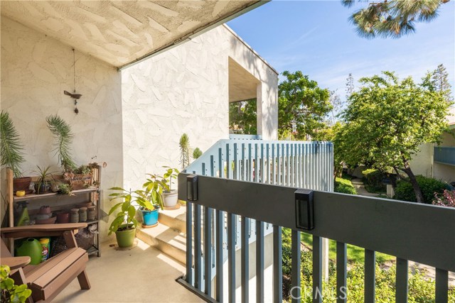 Over-sized deck. Wraps around.