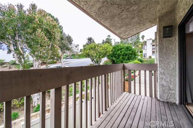 Nice balcony off the Master bedroom