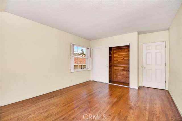 Fourth bedroom cedar closet