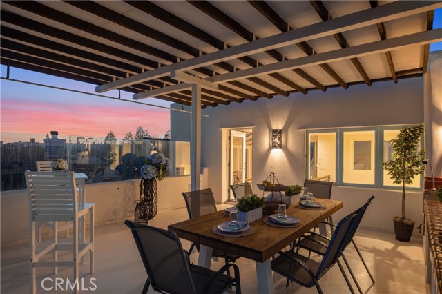 Sunset at South Side Deck