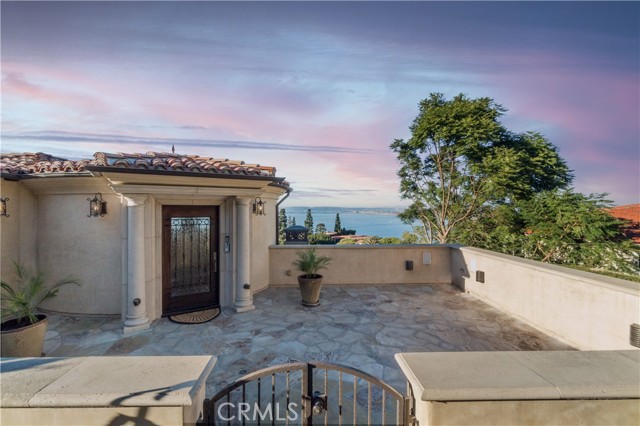 Front Main Entrance to home with fantastic views.