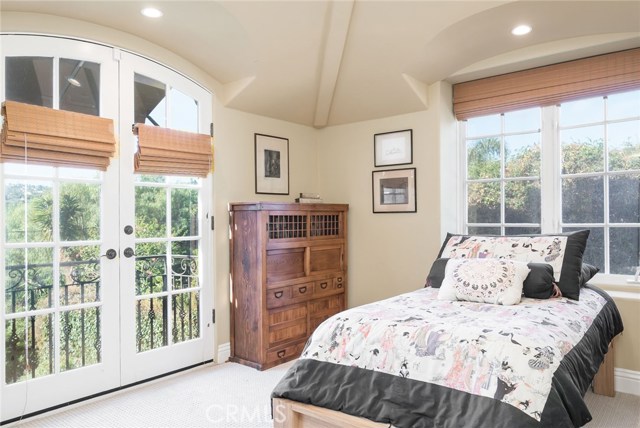 All Five Bedrooms Feature Arch Detail French Doors