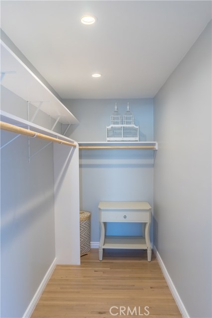 The Master features a large walk-in closet.