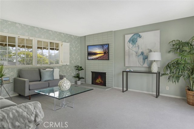 FAMILY ROOM OR 2ND LIVING ROOM WITH FIREPLACE