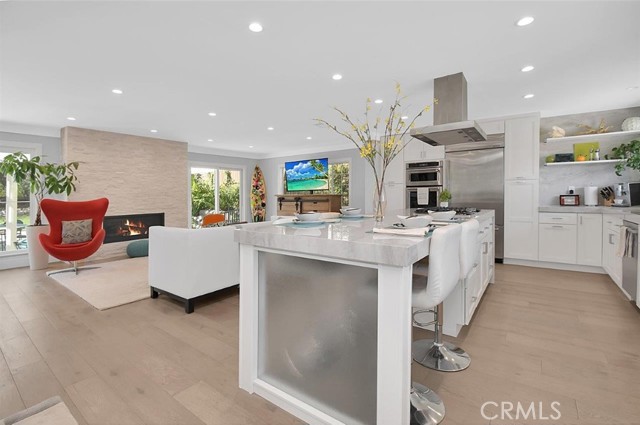 Standing in the entryway taking in the whole great room idea!