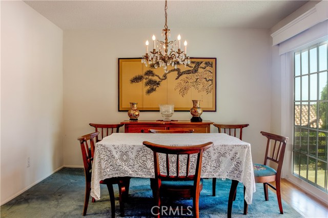 Dining room with some ocean view