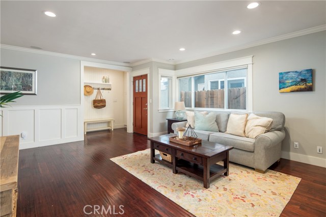 Spacious family room.